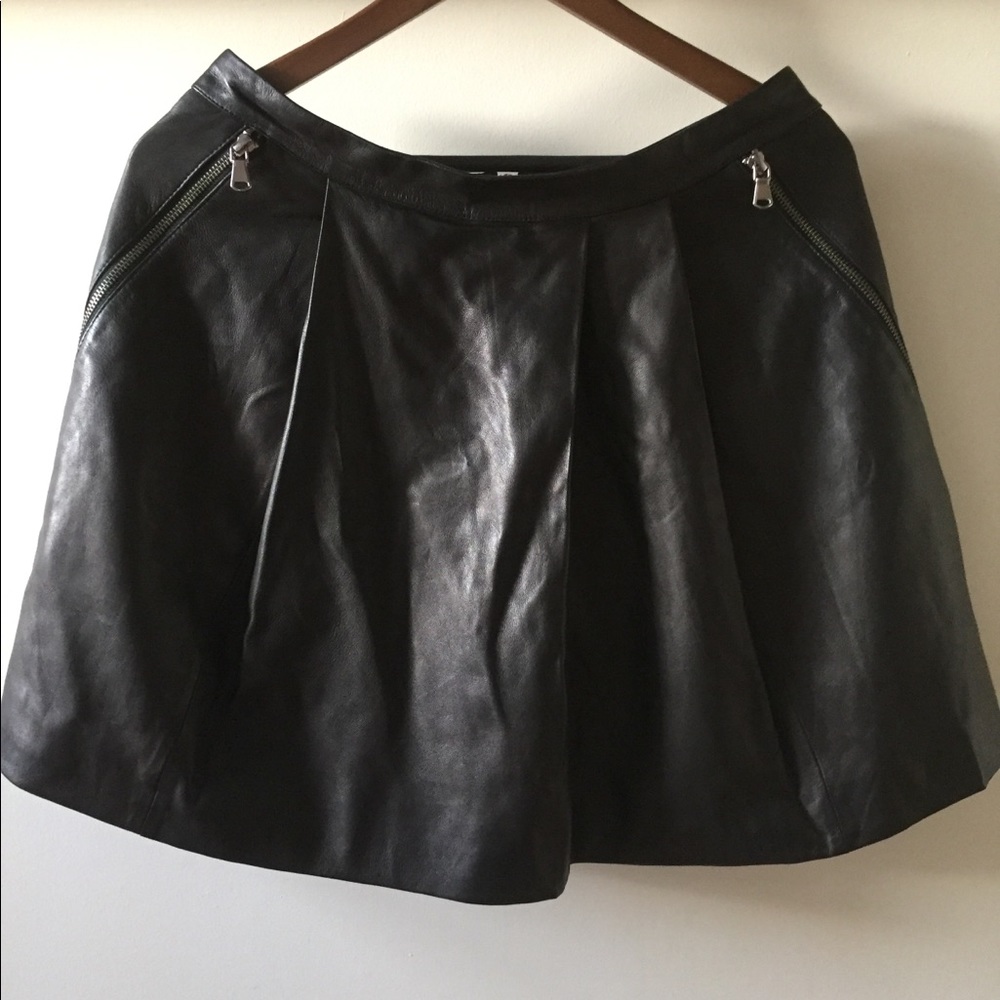 Marc by Marc Jacobs Leather Skirt
